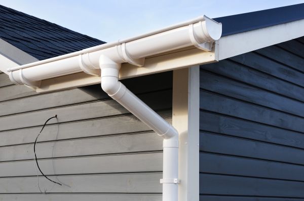 PVC Rain Gutter Installation in Texarkana